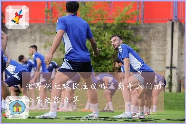 世界杯让球投注攻略:新手入门的必备经验分享