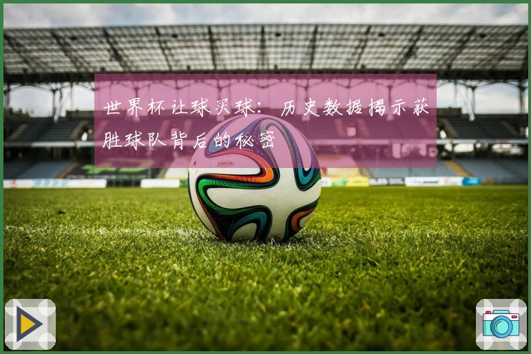 世界杯让球买球：历史数据揭示获胜球队背后的秘密