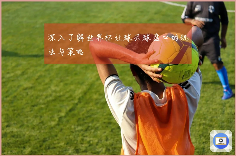 深入了解世界杯让球买球盘口的玩法与策略